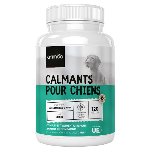 Comparer les prix de Calmants pour Chiens hyperactif ou anxieux - 120 gélules anti stress