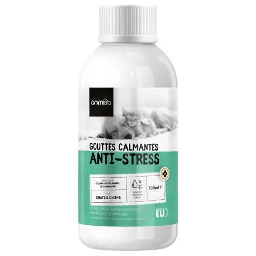Meilleurs prix pour Calmant anti-stress Chiens et Chats anxieux ou hyperactifs 100ml