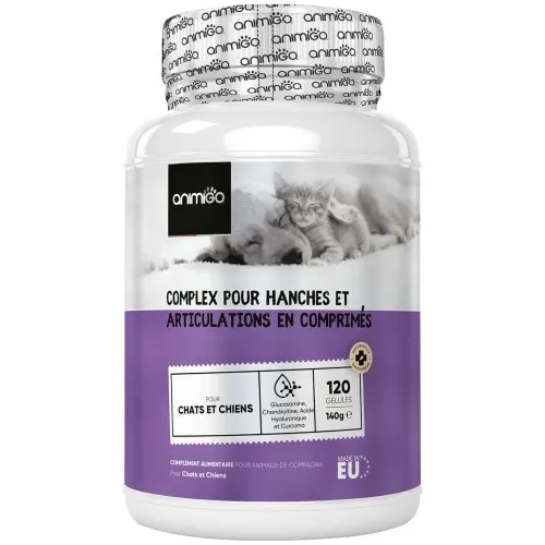 Comparer les prix de Glucosamine & Chondroïtine - 120 comprimés Hanches & Articulations des Chiens et Chats de toutes tailles et âges